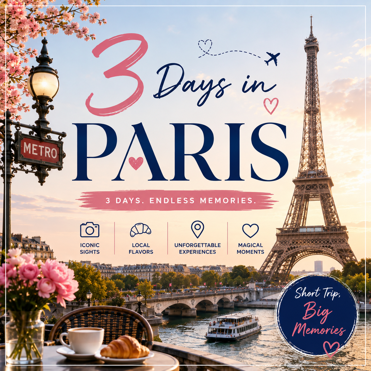 3 days in paris