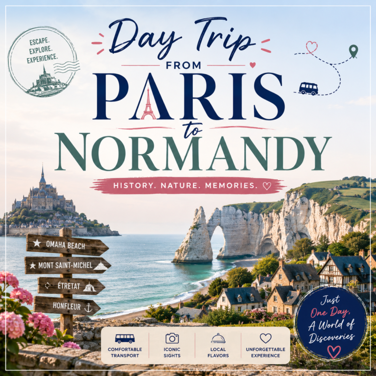 Day trip from Paris to Normandy