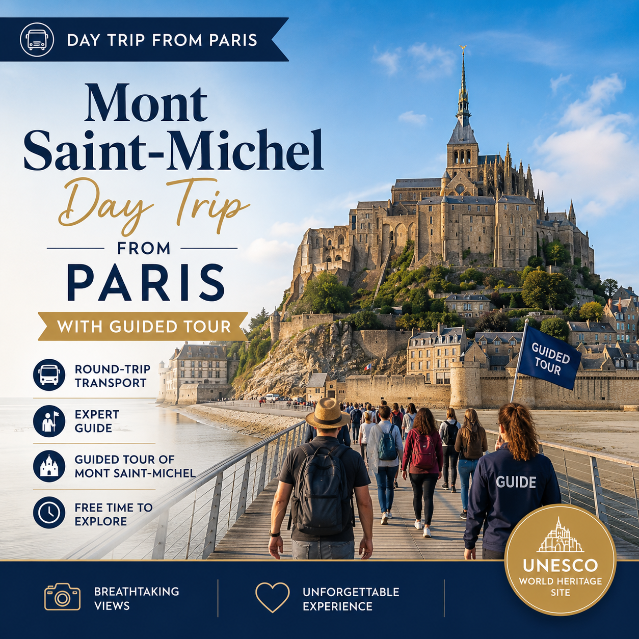 Saint Michel Guided tour