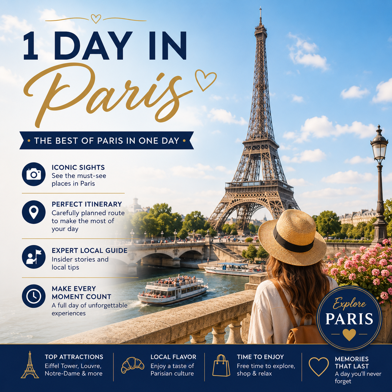One day in Paris